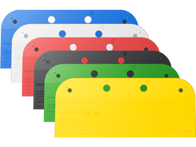 Battery Cover Kit - Nintendo 2DS - 6 Colors