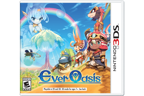Ever Oasis Box Art