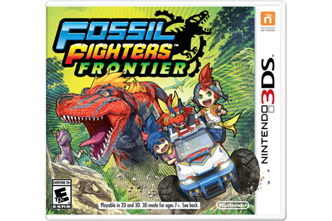 Fossil Fighters Frontier Box Art
