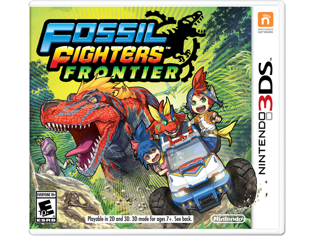 Fossil Fighters Frontier Box Art
