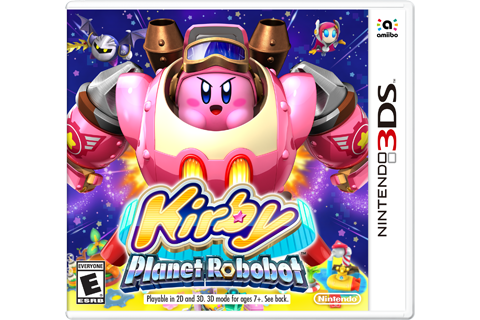 Kirby: Planet Robobot Box Art