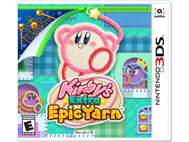 Kirby's Extra Epic Yarn Box Art
