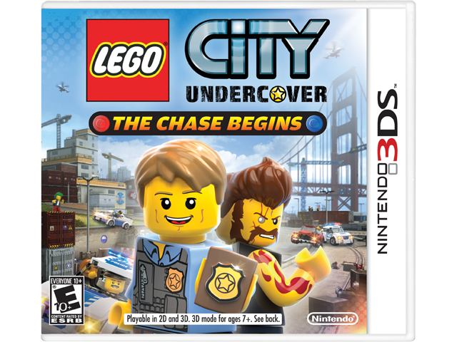Lego City Undercover: The Chase Begins Box Art