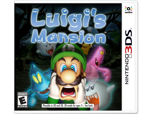 Luigi's Mansion (3DS) Box Art
