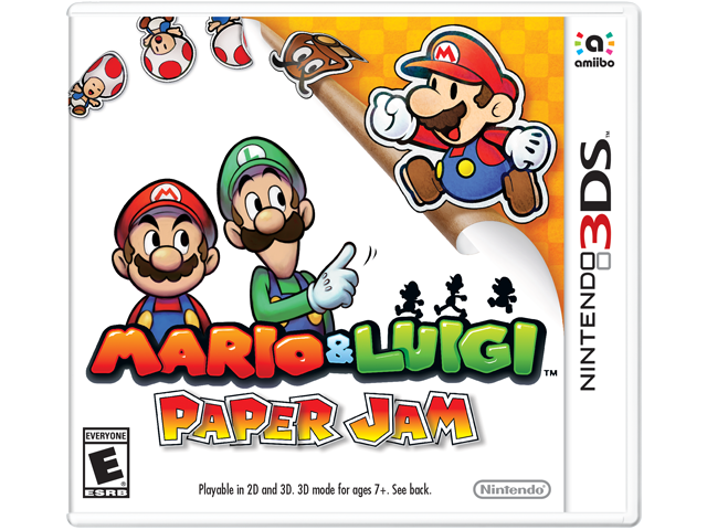 Mario & Luigi: Paper Jam Box Art