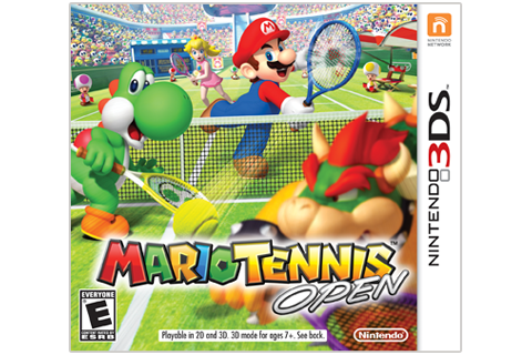 Mario Tennis Open Box Art