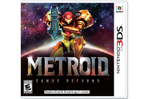 Metroid: Samus Returns Box Art