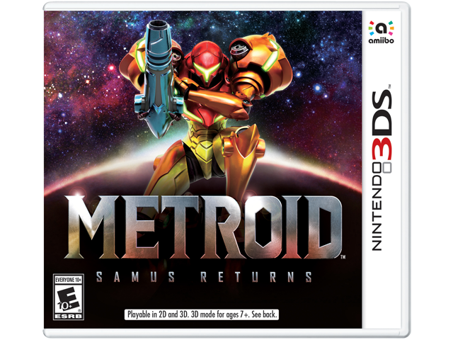 Metroid: Samus Returns Box Art