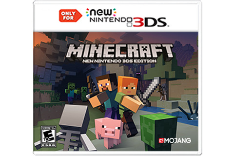 Minecraft: New Nintendo 3DS Edition Box Art