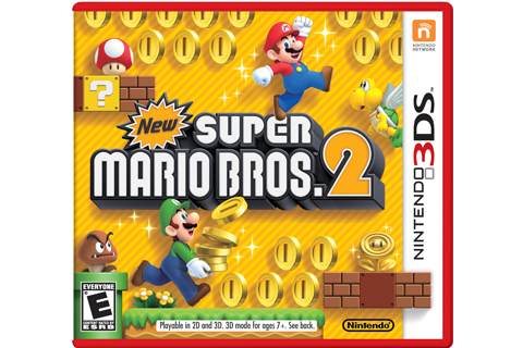 New Super Mario Bros. 2 Box Art