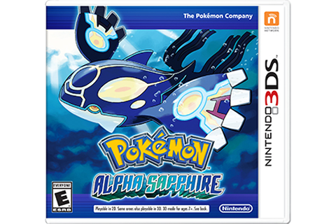 Pokemon Alpha Sapphire Box Art