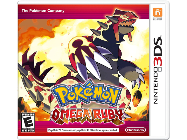 Pokemon Omega Ruby Box Art