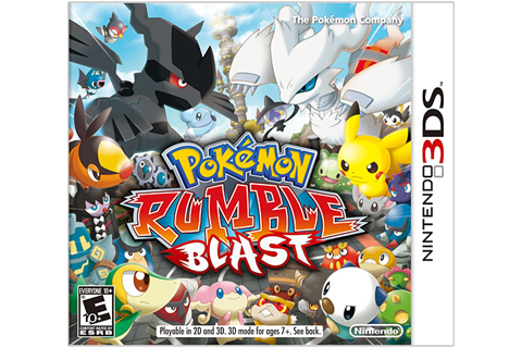 Pokemon Rumble Blast Box Art