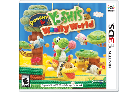 Poochy & Yoshi's Woolly World Box Art