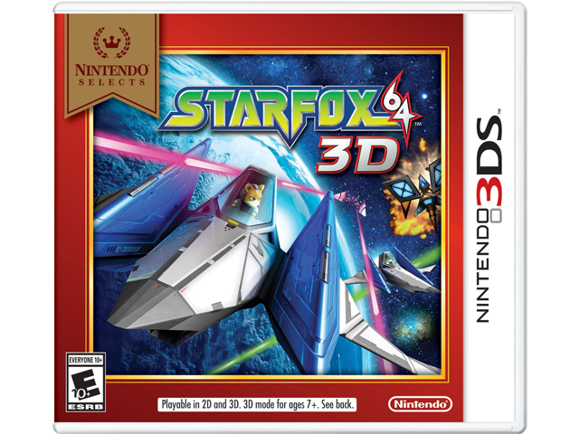Star Fox 64 3D - Nintendo Selects Box Art