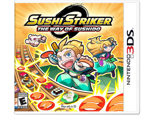 Sushi Striker - The Way of Sushido (3DS) Box Art