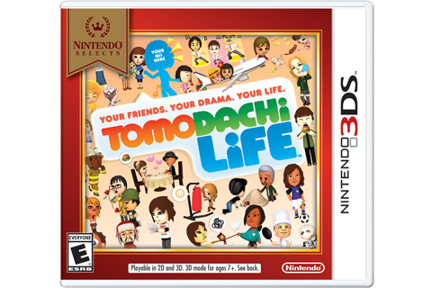 Tomodachi Life - Nintendo Selects Box Art