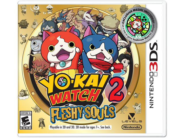 YO-KAI WATCH 2 - Fleshy Souls Box Art