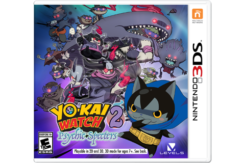YO-KAI WATCH 2 - Psychic Specters Box Art