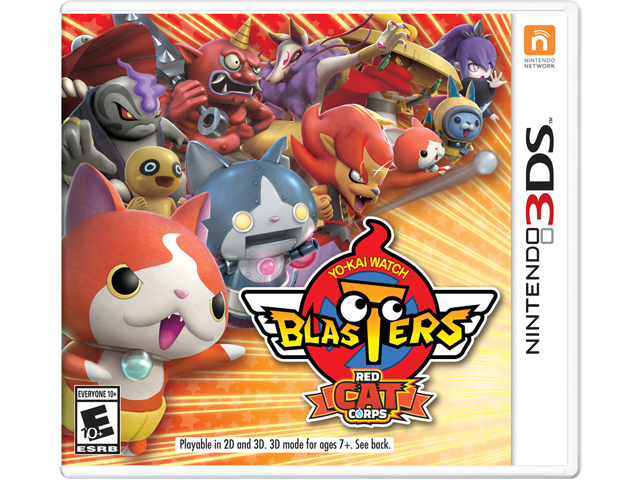 YO-KAI WATCH BLASTERS: Red Cat Corps Box Art