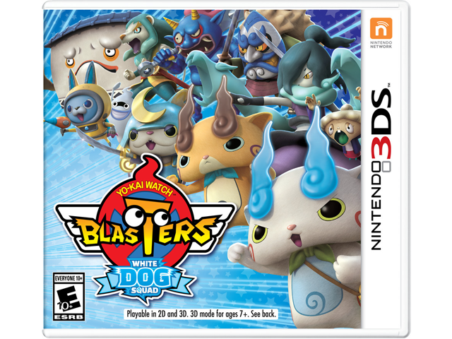 YO-KAI WATCH BLASTERS: White Dog Squad Box Art