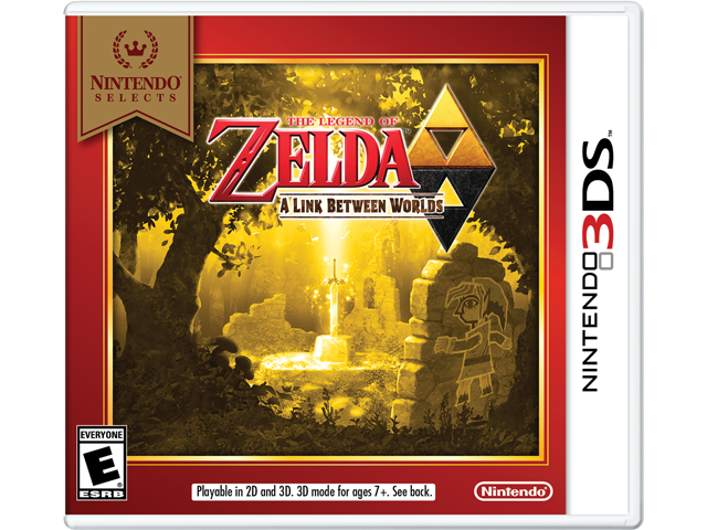 The Legend of Zelda: A Link Between Worlds - Nintendo Selects Box Art