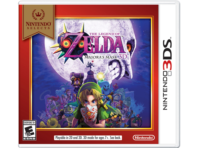 The Legend of Zelda: Majora's Mask 3D - Nintendo Selects Box Art