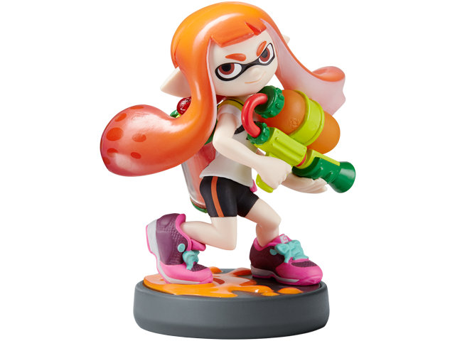 amiibo - Inkling Girl - Splatoon V1