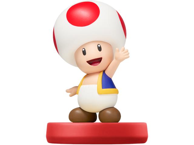 amiibo - Toad - Super Mario V1