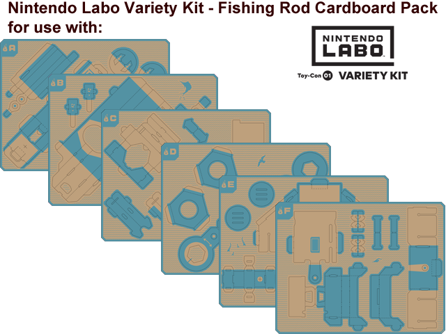 LABO - Toy-Con 01 - Variety - Fishing - All