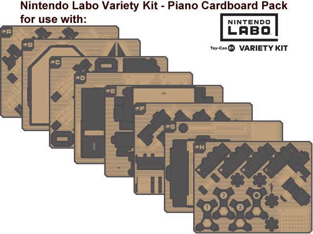 LABO - Toy-Con 01 - Variety - Piano - All