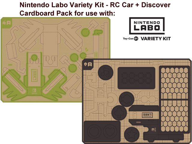 LABO - Toy-Con 01 - Variety - RCNIO - All