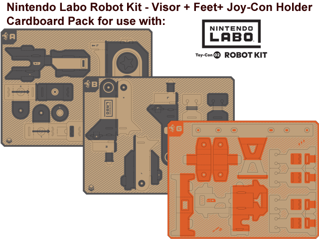 LABO - Toy-Con 02 - Robot - Visor - All