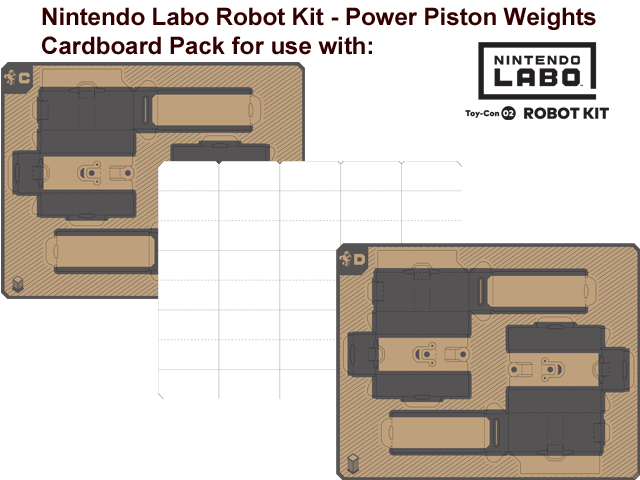 LABO - Toy-Con 02 - Robot - Weights - All