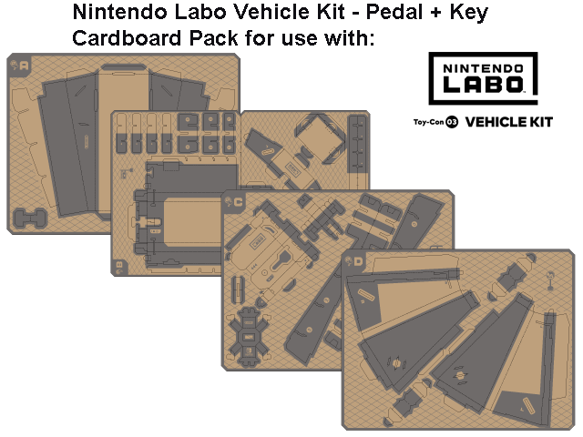 LABO - Toy-Con 03 - Vehicle - Pedal + Key - All