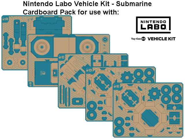 LABO - Toy-Con 03 - Vehicle - Submarine - All