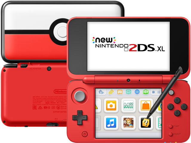 New Nintendo 2DS XL - Poké Ball™ Edition - REFURBISHED | New Nintendo ...