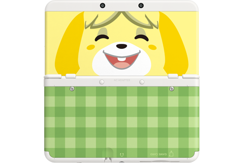 Cover Plate 13 - New Nintendo 3DS - AC:HHD - Isabelle - White