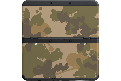 Cover Plate 44 - New Nintendo 3DS - Camouflage - Black
