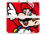 Cover Plate 01 - New Nintendo 3DS - Mario (Pointing Up) - White
