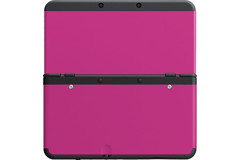 Cover Plate 32 - New Nintendo 3DS - Pink - Black