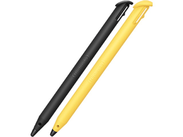 Stylus - New Nintendo 3DS XL - Black + Pikachu