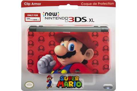 PDP - New Nintendo 3DS XL - Clip Armor - Mario - Package