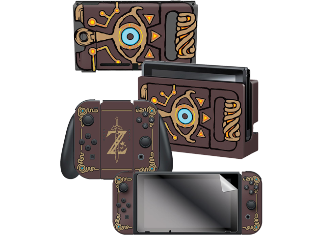 CG - Switch - Zelda - Breath of the Wild - Sheikah Slate - Skins - All Items - Alt