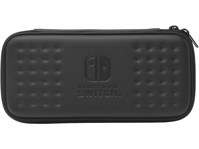 Hori - Switch - Tough Pouch - Black - Closed