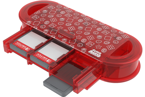 PDP - Switch - Secure Game Case - Mario Edition - Open
