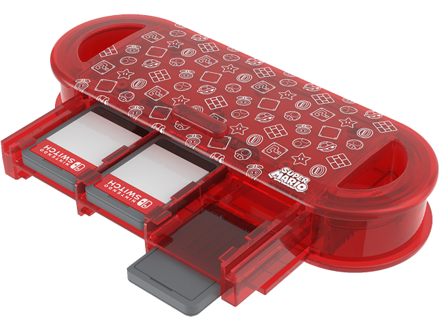PDP - Switch - Secure Game Case - Mario Edition - Open