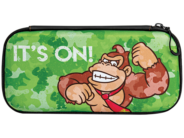 PDP - Switch - Slim Travel Case - Donkey Kong Camo Edition - Front
