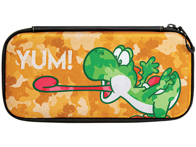 PDP - Switch - Slim Travel Case - Yoshi Camo Edition - Front
