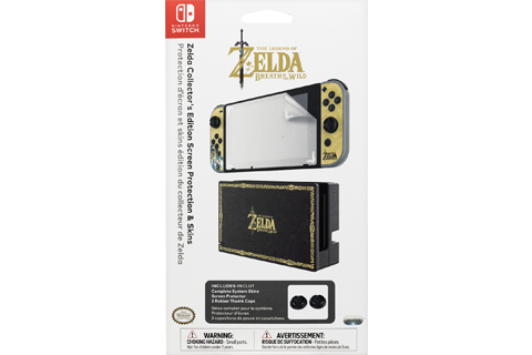 PDP - Switch - Zelda Collectors Edition Screen Protection & Skins - Package